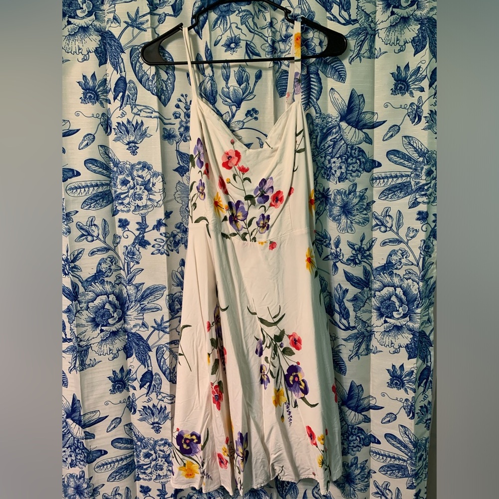 OLD NAVY CAMI FLORAL SUN DRESS